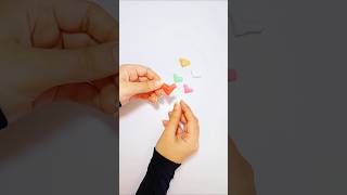 DIY 3D Paper Heart Tutorial paper heart paperheart artandcraft diy youtubeshorts studio [upl. by Irak400]