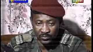 Amadou Toumani Toure quelques jours apres le coup d Etat militaire au Mali de 1991 [upl. by Cruickshank]