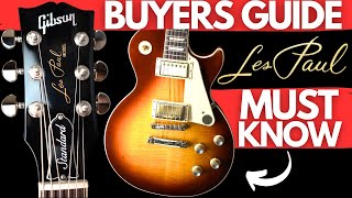 Gibson Les Paul BUYERS GUIDE MUST KNOW FEATURES pt1 [upl. by Annaihs]