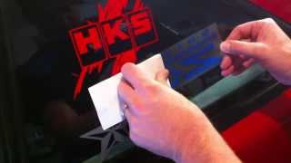 Vinyl Sticker Decal Installation Steps Tips amp Tricks Troubleshooting [upl. by Aicram]