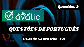 INSTITUTO AVALIA  PORTUGUÊS  QUESTÕES 14052024 [upl. by Namruht]