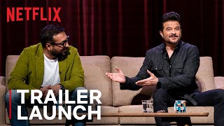 AK vs AK  Trailer Launch  Anil Kapoor Anurag Kashyap Vikramaditya Motwane amp Sahil Khattar [upl. by Alolomo]