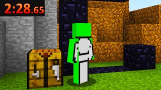 I Tested Dreams Settings to Speedrun Minecraft [upl. by Perrin]