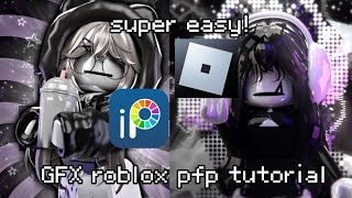 GFX ROBLOX PFP MOBILE TUTORIAL ✅ [upl. by Esylle434]