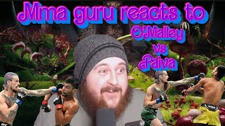 mma guru reacts to Sean OMalley vs Raulian Paiva [upl. by Oigroeg151]