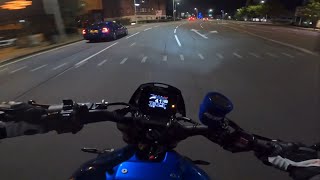 Yamaha XSR900 pov wakrapovic  ride into town [upl. by Sandie]