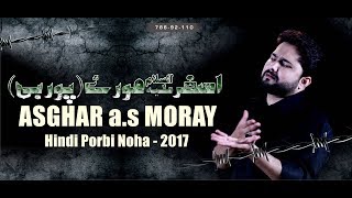 Nohay 2017  ASGHAR ع MORAY  Hindi Porbi Noha  SYED RAZA ABBAS ZAIDI  Nohay 201718 [upl. by Herc784]