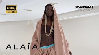 Défilé ALAÏA PrintempsÉté 2025  New York Fashion Week [upl. by Hepza]