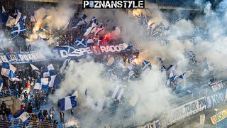 LECH POZNAŃ  Górnik Zabrze 19122021 doping i oprawa [upl. by Oecile285]