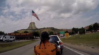 Sturgis Motorcycle Rally FOURTH DAY of RALLY Devils Tower Buffalo Chip Concert [upl. by Crofton]