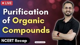 Practical Organic Chemistry  Purification of organic compounds  NCERT Recap [upl. by Arikihs302]