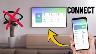 How to Connect Android Phone with LED TV  Movie transfer mobile to TV [upl. by Gebelein196]