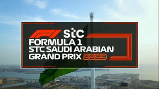 F1 2023 Saudi Arabian Grand Prix Race Intro Graphics [upl. by Oirevas329]