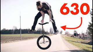 Pro Unicyclist 14 Years in 45 Minutes [upl. by Eirahs]