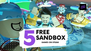 Top 5 Free Sandbox Games on Steam Part 1 [upl. by Harutak661]