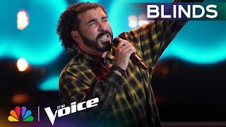 Adam Bohanan Covers quotHomequot by Marc Broussard with Soul and Feeling  The Voice Blind Auditions  NBC [upl. by Dirtsa]