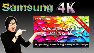 Samsung 43 inches D Series Brighter Crystal 4K Dynamic Ultra HD Smart LED TV [upl. by Kenwrick41]