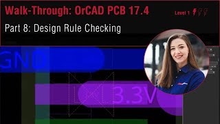 How to Perform a DRC in OrCAD PCB Editor 174 [upl. by Merril616]