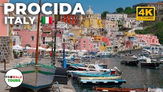 Procida Italy Walking Tour 4K60fps with Captions  Prowalk Tours [upl. by Aon]