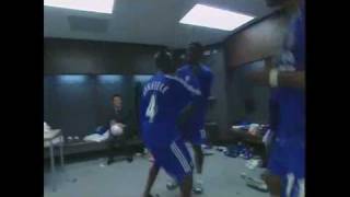 Didier DrogbaMakelele and Essien Dance [upl. by Eatnuhs]