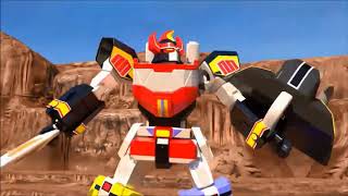 Voltron vs Megazord Music Only [upl. by Vary]