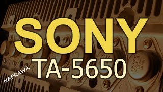 Sony TA5650 Reduktor Szumu 189 [upl. by Nuhsyar250]