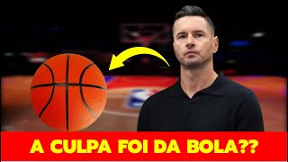 METEU ESSA TECNICO DO LAKERS RECLAMA DA BOLA USADA NO ÚLTIMO JOGO [upl. by Aninnaig]