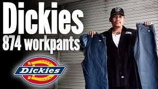 DICKIES workpants scored sa UKAYUKAY 873 Skinny straight HAUL at REVIEW [upl. by Arlana67]