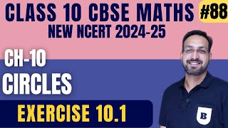 Class 10 Maths  Chapter 10  Circles  NCERT Solutions  Exercise 101  CBSE Exam 2024 [upl. by Jenny]