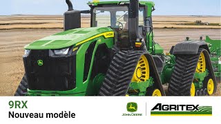 Nouveaux modèles 9RX de grande puissance  John Deere x Agritex [upl. by Suirauqed645]