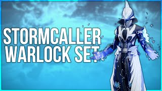 Stormcaller Warlock Set  Destiny 2 Fashion Builds [upl. by Neehs759]