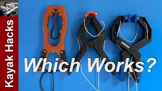 Kayak Grip Anchor  DIY Brush Anchor vs Product Test [upl. by Ahsikram]