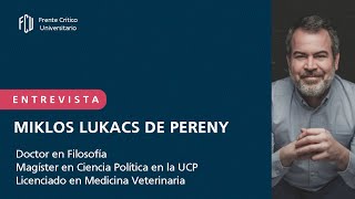 ENTREVISTA A MIKLOS LUKACS El conservadurismo y la sociedad posmoderna [upl. by March]