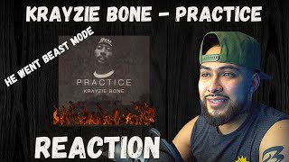 Krayzie Bone  PRACTICE Lyric Video Reaction [upl. by Stegman]