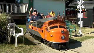 Riverhead Miniature train [upl. by Ynabla]