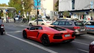 Lamborghini Aventador acceleration SOUND [upl. by Dias]