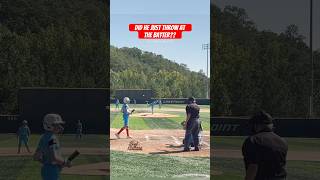 Intentional Or Wild Pitch What Do You Think shorts baseball [upl. by Allayne]