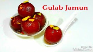 How to make GULAB JAMUN indian dessert [upl. by Bultman462]