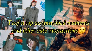 Taejin top 20 unsubbed and some cute moments [upl. by Lona712]