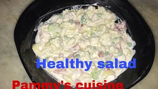 How to make healthy salad  pammy’s cuisine [upl. by Abibah]