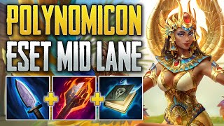 IS POLYNOMICON OP Eset Mid Gameplay SMITE Conquest AZ [upl. by Garland]