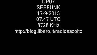 DP07 SEEFUNK 8728 KHz [upl. by Costa]