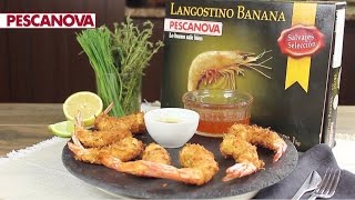 Langostinos empanados en cocoReceta [upl. by Guglielmo]