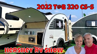 nuCamp Tab 320 CSS Boondock Review 2022 Hershey RV Show [upl. by Mose]