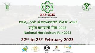 National Horticulture Fair– 2023 Promotional Video  English [upl. by Shyamal786]