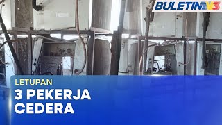 BOMBA  3 Pekerja Termasuk Dua Warga Asing Cedera [upl. by Dunkin]