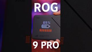 ROG 9 PRO  Play games on the back panel [upl. by Anaerol]