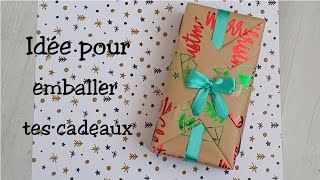 Idée pour emballer tes cadeaux 1 [upl. by Shinberg]