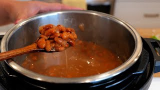 THE BEST EASY FRIJOLES DE LA OLLA IN AN INSTANT POT  MEXICAN BEANS RECIPE  Refried MEXICAN Beans [upl. by Ellimak]