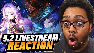 THIS GENSHIN IMPACT UPDATE IS GOATED  52 LIVESTREAM REACTION [upl. by Issy]